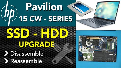 hp pavilion ssd upgrade|How to upgrade Hp Pavilion 15 CW Series SSD / HDD guide.
